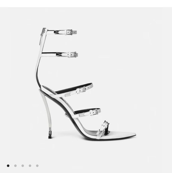 Versace Pin Point Sandals - Picture 1 of 8